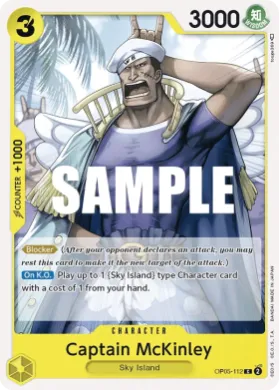 Captain McKinley (OP05 OP05-112) Awakening of the New Era