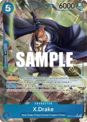 X.Drake (OP05 OP05-055) Awakening of the New Era