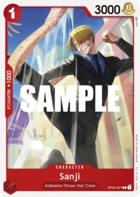 Sanji (OP04 OP04-007) Kingdoms of Intrigue