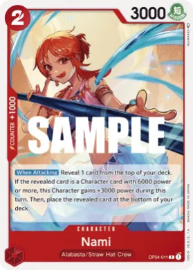 Nami (OP04 OP04-011) Kingdoms of Intrigue
