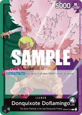 Donquixote Doflamingo (OP04 OP04-019) Kingdoms of Intrigue