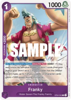 Franky (OP04 OP04-063) Kingdoms of Intrigue