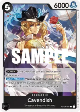 Cavendish (OP04 OP04-081) Kingdoms of Intrigue