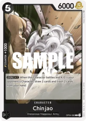 Chinjao (OP04 OP04-086) Kingdoms of Intrigue
