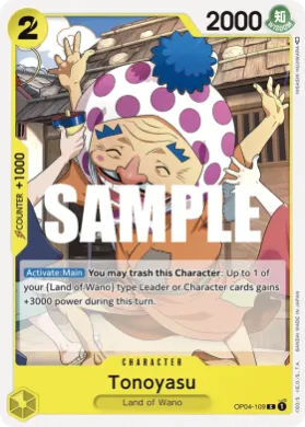 Tonoyasu (OP04 OP04-109) Kingdoms of Intrigue