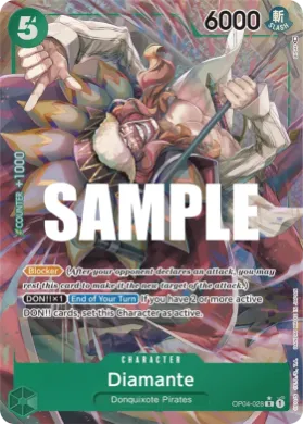 Diamante (OP04 OP04-028) Kingdoms of Intrigue