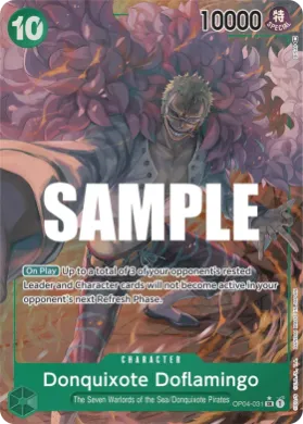Donquixote Doflamingo (OP04 OP04-031) Kingdoms of Intrigue