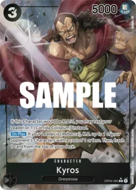 Kyros (OP04 OP04-082) Kingdoms of Intrigue