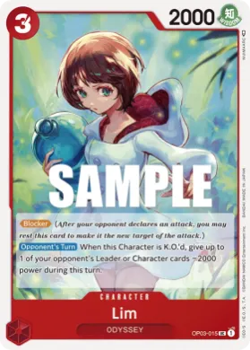 Lim (OP03 OP03-015) Pillars of Strength