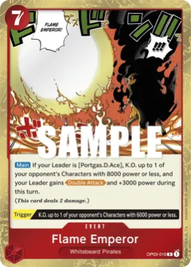 Flame Emperor (OP03 OP03-016) Pillars of Strength