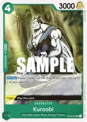 Kuroobi (OP03 OP03-026) Pillars of Strength