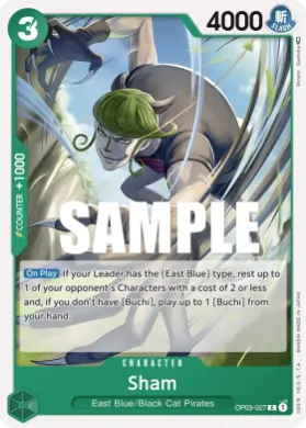 Sham (OP03 OP03-027) Pillars of Strength