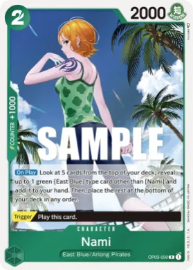Nami (OP03 OP03-030) Pillars of Strength