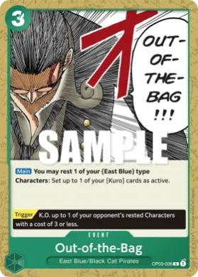 Out-of-the-Bag (OP03 OP03-036) Pillars of Strength