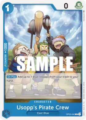 Usopp's Pirate Crew (OP03 OP03-042) Pillars of Strength