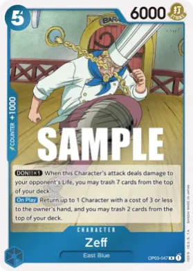 Zeff (OP03 OP03-047) Pillars of Strength