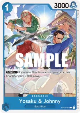 Yosaku & Johnny (OP03 OP03-053) Pillars of Strength