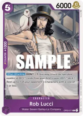 Rob Lucci (OP03 OP03-071) Pillars of Strength