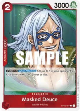 Masked Deuce (OP02 OP02-017) Paramount War