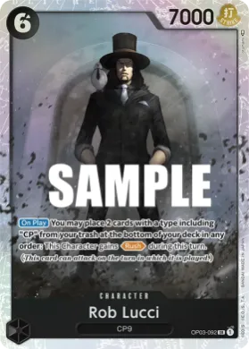 Rob Lucci (OP03 OP03-092) Pillars of Strength