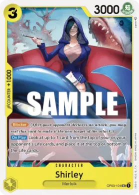 Shirley (OP03 OP03-104) Pillars of Strength
