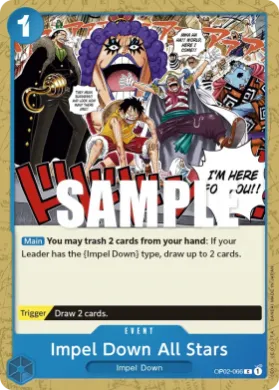 Impel Down All Stars (OP02 OP02-066) Paramount War