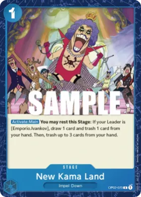 New Kama Land (OP02 OP02-070) Paramount War