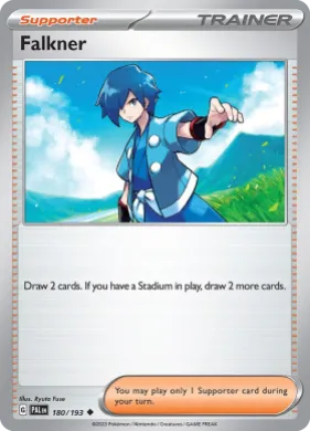 Falkner (PAL 180) Paldea Evolved