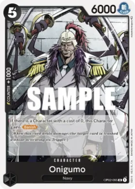 Onigumo (OP02 OP02-095) Paramount War