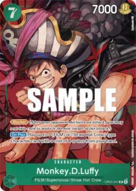 Monkey.D.Luffy (OP02 OP02-041) Paramount War