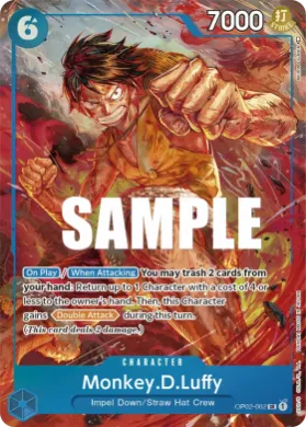 Monkey.D.Luffy (OP02 OP02-062) Paramount War