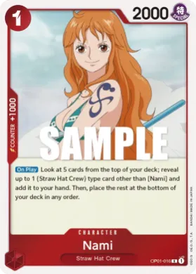 Nami (OP01 OP01-016) Romance Dawn