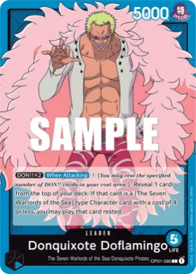 Donquixote Doflamingo (OP01 OP01-060) Romance Dawn