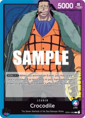 Crocodile (OP01 OP01-062) Romance Dawn