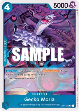 Gecko Moria (OP01 OP01-068) Romance Dawn
