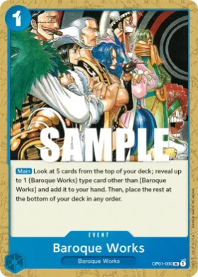 Baroque Works (OP01 OP01-090) Romance Dawn