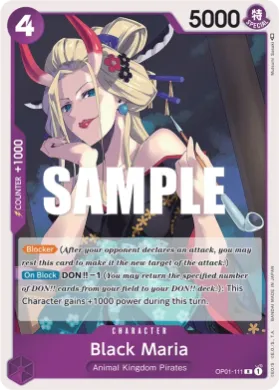 Black Maria (OP01 OP01-111) Romance Dawn