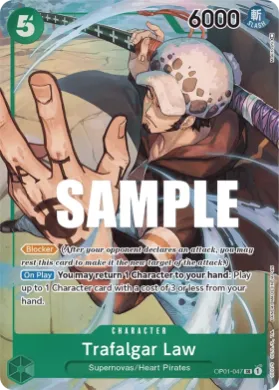 Trafalgar Law (OP01 OP01-047) Romance Dawn
