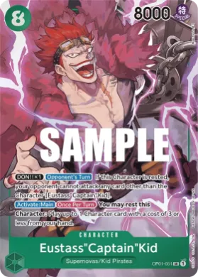 Eustass"Captain"Kid (OP01 OP01-051) Romance Dawn