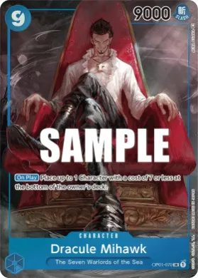 Dracule Mihawk (OP01 OP01-070) Romance Dawn