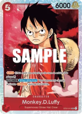 Monkey.D.Luffy (ST01 ST01-012) Straw Hat Crew