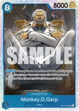 Monkey.D.Garp (OP12 OP12-056) Legacy of the Master