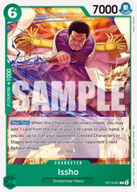 Issho (OP14 OP14-021) The Azure Sea's Seven