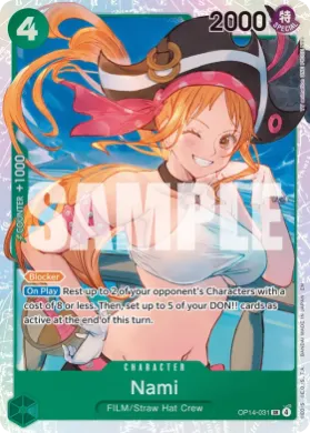 Nami (OP14 OP14-031) The Azure Sea's Seven