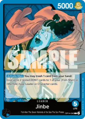 Jinbe (OP14 OP14-040) The Azure Sea's Seven