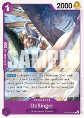 Dellinger (OP14 OP14-067) The Azure Sea's Seven