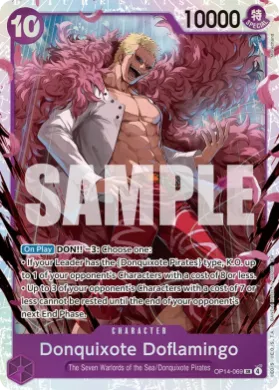 Donquixote Doflamingo (OP14 OP14-069) The Azure Sea's Seven