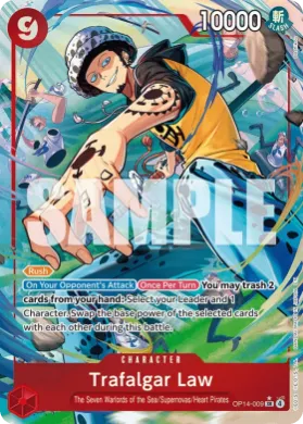 Trafalgar Law (OP14 OP14-009) The Azure Sea's Seven