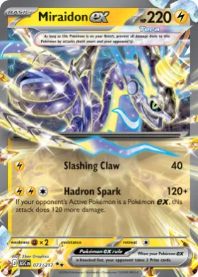Miraidon ex (ASC 73) Ascended Heroes
