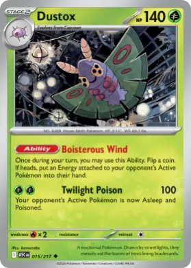 Dustox (ASC 15) Ascended Heroes